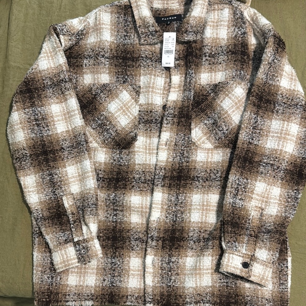 Pacsun Plaid Button-Up Shirt